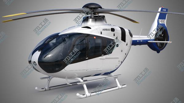 images/goods_img/20210312/3D Airbus Helicopter H135 - Eurocopter EC135 with Cockpit and Interior/4.jpg
